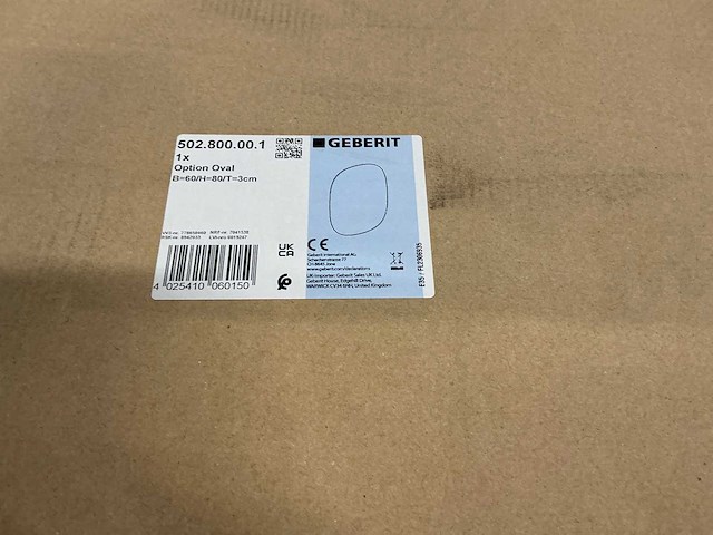 Geberit option oval spiegel (2x) - afbeelding 6 van  7