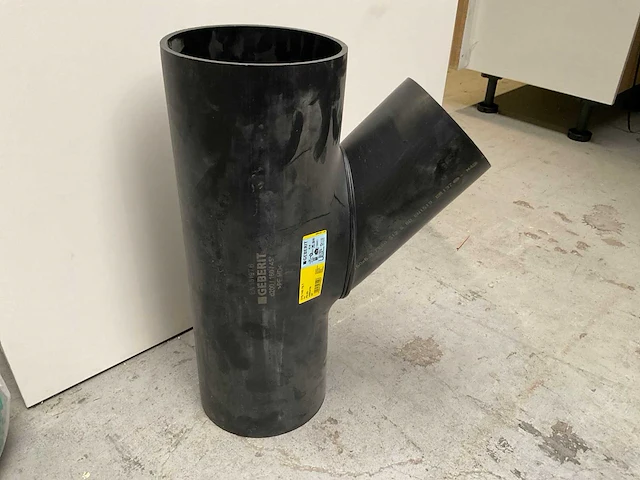 Geberit pe t-stuk 45 gr d 200/160 - afbeelding 2 van  3
