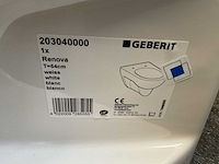 Geberit renova 203040000 hangtoilet - afbeelding 2 van  2