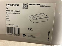 Geberit renova compact fontein - afbeelding 2 van  2