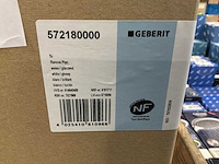 Geberit renova plan 572180000 toiletbril (5x) - afbeelding 3 van  3