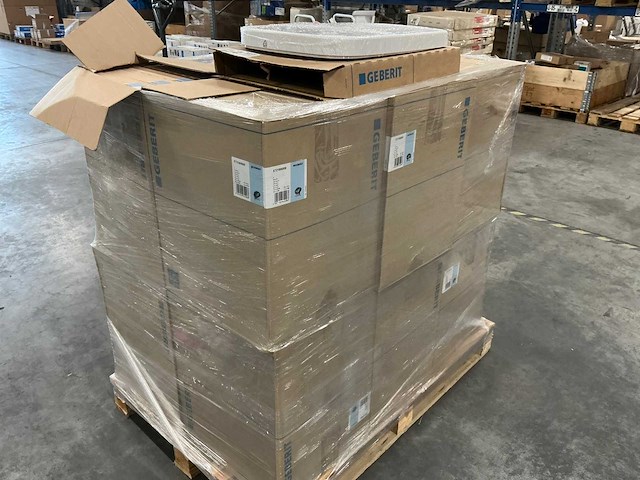 Geberit renova plan closetzitting met deksel (10x) - afbeelding 2 van  6