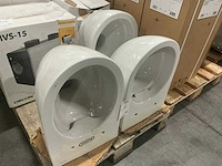 Geberit rimfree wandcloset (3x) - afbeelding 1 van  2