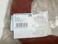 Geberit s8h51101020g 300 kids closetzitting zonder deksel rood (3x) - afbeelding 3 van  4