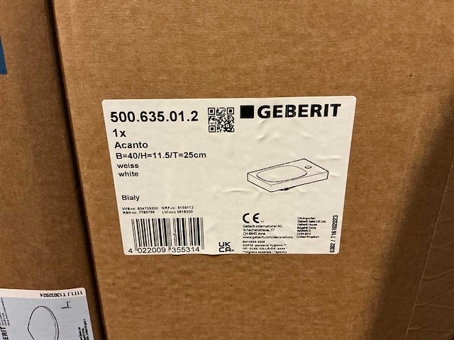 Geberit sanitair accessoire (20x) - afbeelding 12 van  12