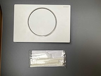 Geberit sigma 10 bedieningspaneel mat wit - afbeelding 2 van  2