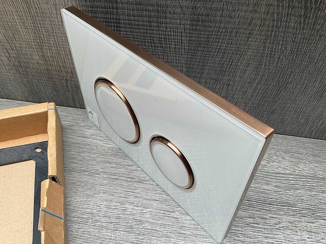 Geberit sigma 50 (ex sigma 21) bedieningspaneel wit/rood goud - afbeelding 3 van  4