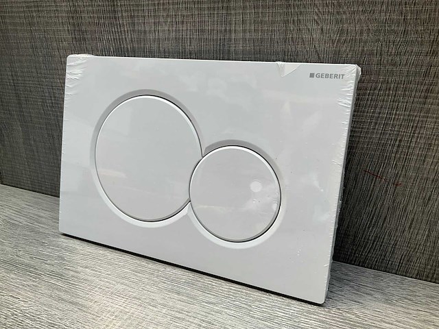 Geberit sigma01 bedieningspaneel wit - afbeelding 2 van  3