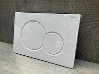 Geberit sigma01 bedieningspaneel wit - afbeelding 2 van  3