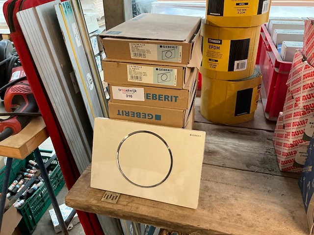 Geberit sigma10 bedieningspaneel (8x) - afbeelding 1 van  2