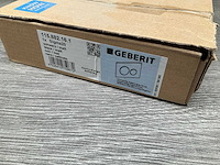 Geberit sigma20 115.882.16.1 bedieningspaneel zwart - afbeelding 4 van  4