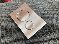 Geberit sigma20 bedieningspaneel geborsteld rvs - afbeelding 2 van  4