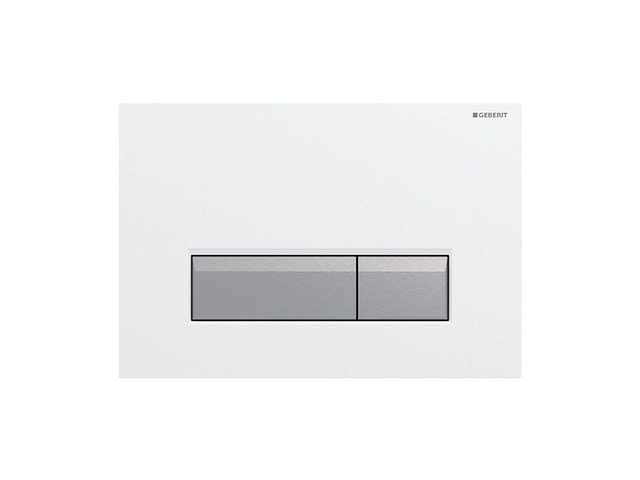 Geberit sigma40 duofresh bedieningspaneel wit - afbeelding 1 van  2