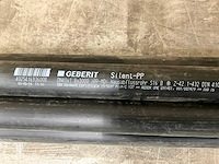 Geberit silent-pp afvoerbuis met steekmof 40mm (5x) - afbeelding 4 van  5