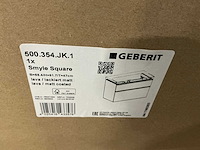 Geberit smyle square badkamerkast (2x) - afbeelding 2 van  3
