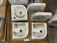 Geberit / sphinx toilet en hoekfontein (8x) - afbeelding 3 van  7