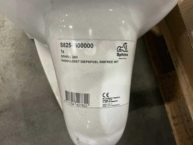 Geberit / sphinx toilet en hoekfontein (8x) - afbeelding 5 van  7