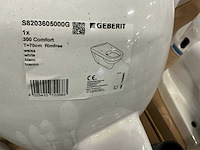 Geberit / sphinx toilet en hoekfontein (8x) - afbeelding 7 van  7