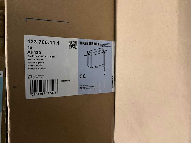 Geberit toiletaccessoire (13x) - afbeelding 2 van  7