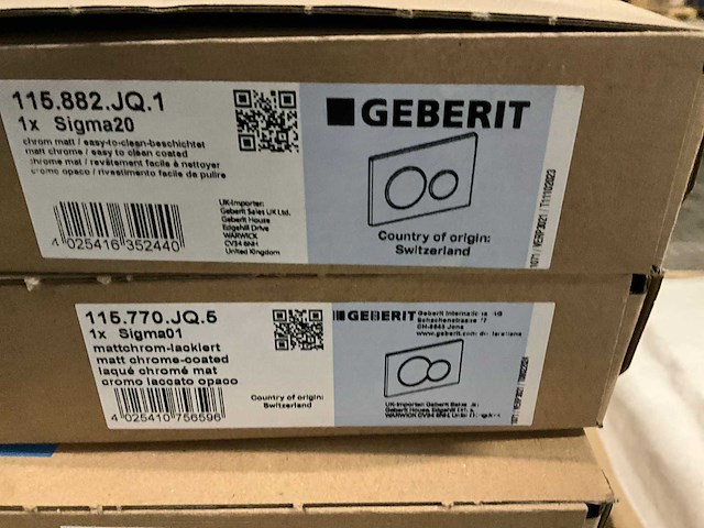 Geberit toiletaccessoire (13x) - afbeelding 5 van  7