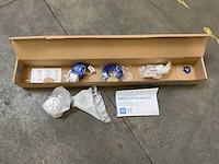 Geberit typ 01 round 116.048.11.1 2-knops pneumatische opbouwdrukker (24x) - afbeelding 2 van  4