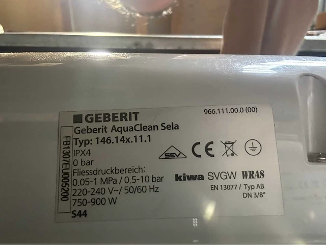 Geberit wandcloset - afbeelding 5 van  5