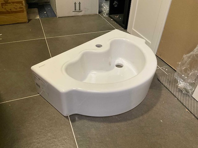 Geberit wastafel 60x40cm - afbeelding 2 van  3