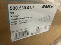Geberit xeno2 60x48cm wastafel(4x) - afbeelding 3 van  3