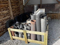 Geblauwde schoorsteenpijp - afbeelding 1 van  3