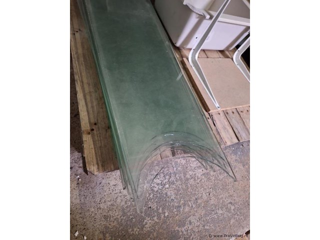 Geboogd paneel glas - 14 stuks - afbeelding 2 van  4