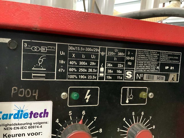 Gebora 572 co2 mig lasmachine - afbeelding 4 van  4