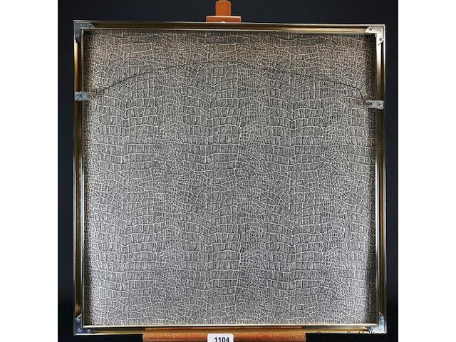 Geborduurde (o.a. gouddraad) traditionele birmese kalaga - afbeelding 5 van  5