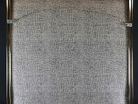 Geborduurde (o.a. gouddraad) traditionele birmese kalaga - afbeelding 5 van  5