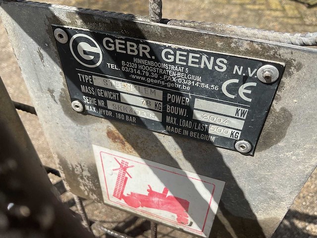 Gebr. geens steenklem - afbeelding 3 van  3