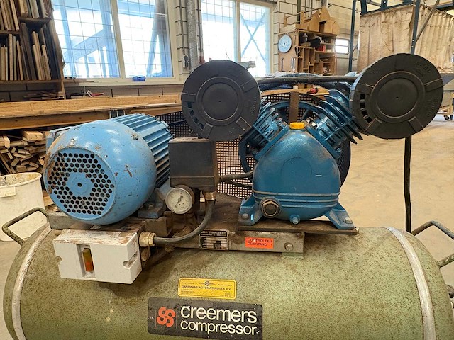 Gebr. greemers b.v - 1983 - c.s. 160 ls - luchtcompressor - afbeelding 6 van  8