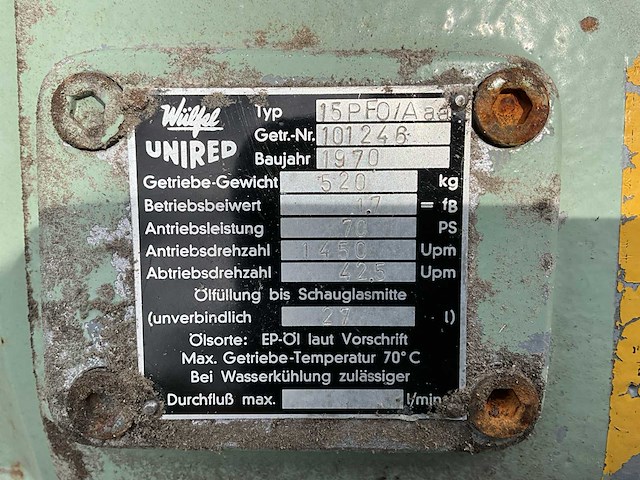 Gebr. lödige fkm4200d ploegschaar menger ploughshare mixer lintmenger - afbeelding 24 van  28