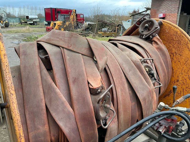 Gebr smits systeem baars beregeningshaspel/hydraulische slanghaspel met sproeiers - afbeelding 2 van  15