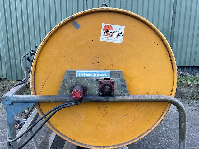 Gebr smits systeem baars beregeningshaspel/hydraulische slanghaspel met sproeiers - afbeelding 5 van  15