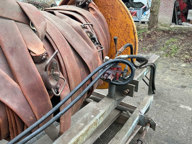Gebr smits systeem baars beregeningshaspel/hydraulische slanghaspel met sproeiers - afbeelding 15 van  15
