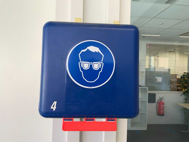 Gebra secubox veiligheidsbrillen dispenser - afbeelding 5 van  5