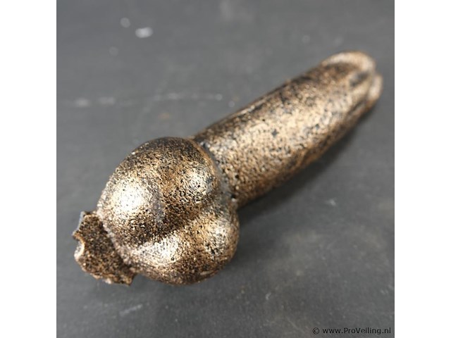 Gebronsd ijzeren fallus - afbeelding 4 van  5