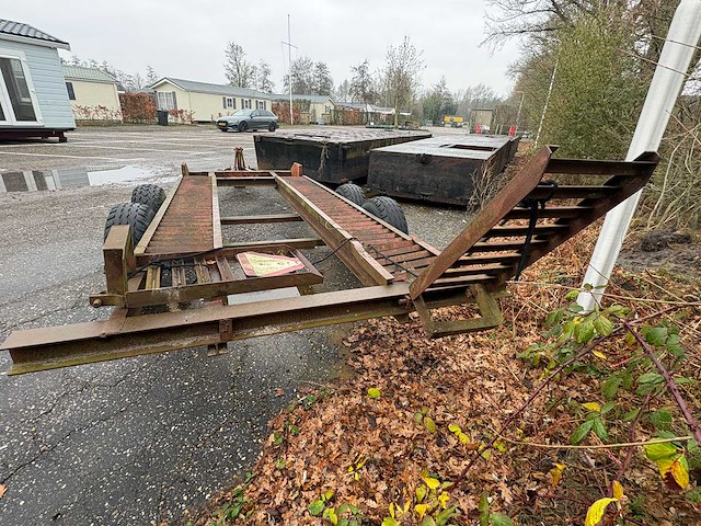 Gebruder welger el41 oprij wagen minikraan - afbeelding 4 van  7