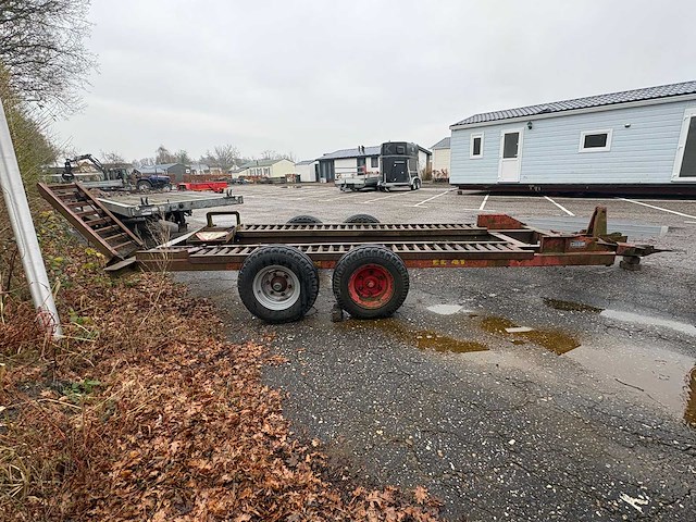 Gebruder welger el41 oprij wagen minikraan - afbeelding 3 van  7