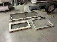 Gebruikt klap/schuifraam (3x) - afbeelding 1 van  5