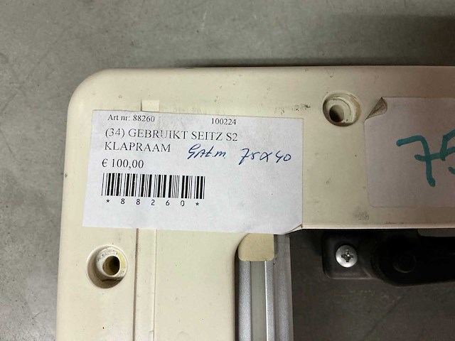 Gebruikt klap/schuifraam (3x) - afbeelding 4 van  5