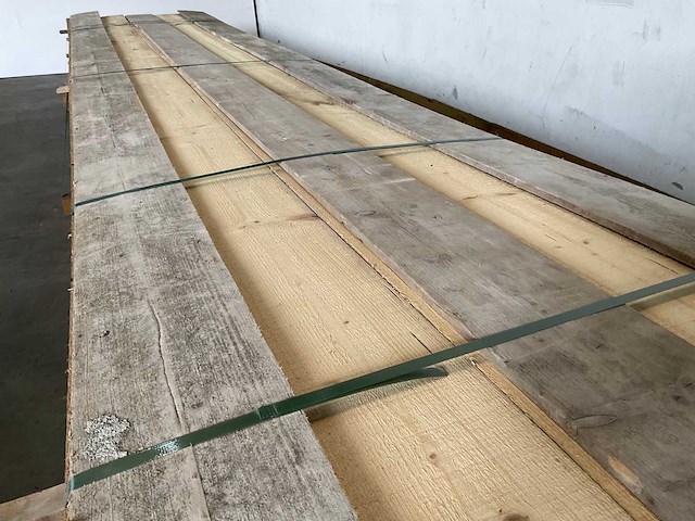 Gebruikt steigerdeel strip 500x19,5x1,3 cm (100x) - afbeelding 5 van  9