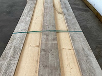 Gebruikt steigerdeel strip 500x19,5x1,3 cm (100x) - afbeelding 1 van  9