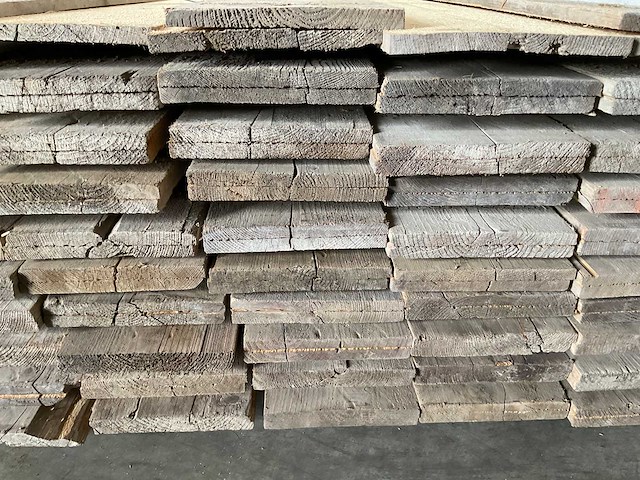 Gebruikt steigerdeel strip 500x19,5x1,3 cm (100x) - afbeelding 2 van  9