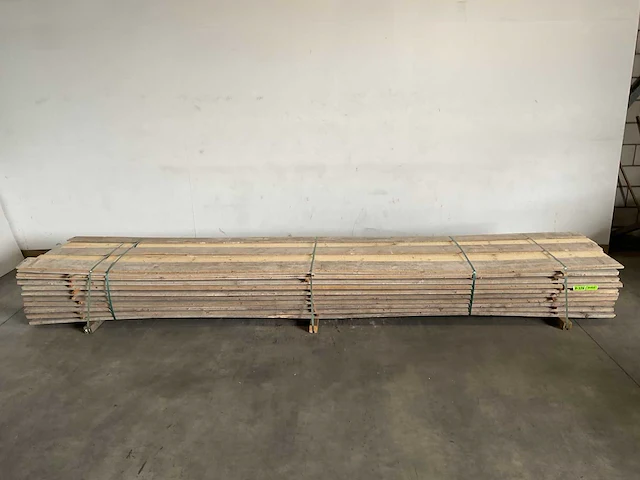 Gebruikt steigerdeel strip 500x19,5x1,3 cm (100x) - afbeelding 2 van  9