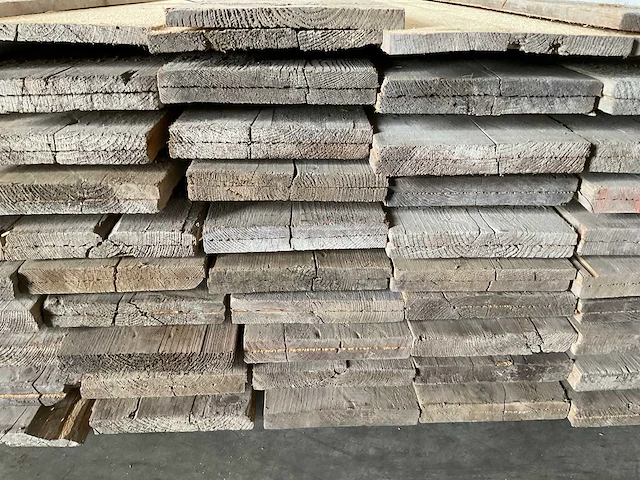 Gebruikt steigerdeel strip 500x19,5x1,3 cm (100x) - afbeelding 7 van  9
